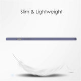 EIDERWOOD Samsung Galaxy Tab S10 Lite / S10 FE / S9 FE Tablet Flip Cover m. Ståfunktion & Stylus Pen-Holder - Gennemsigtig / Grålilla