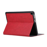 EIDERWOOD Lenovo Tab 10.1" Kunstlæder Tablet Cover m. Stander - Rød