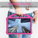 EIDERWOOD Samsung Galaxy Tab S10 FE+ (Plus) Tablet Håndværker Cover m. Stå Funktion og Håndtag - Lyserød