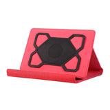 Universal Tablet Flip Cover m. Ståfunktion - EIDERWOOD - 18 x 26.5 cm - Rød