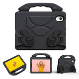 iPad Mini (2024 / 2021) - EIDERWOOD Børne Cover m. Thumb Kickstand - Sort