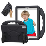 EIDERWOOD iPad 10.2" (2021 / 2020 / 2019) / Air (2019) Børne Tablet Cover m. Indbygget Ståfunktion - Sort