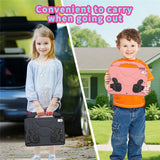 EIDERWOOD iPad 10.2" (2021 / 2020 / 2019) / Air (2019) Børne Tablet Cover m. Indbygget Ståfunktion - Sort