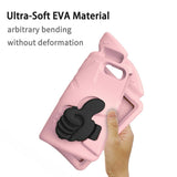 EIDERWOOD iPad Air 11" (2025 / 2024) Børne Tablet Cover m. Indbygget Ståfunktion - Lyserød