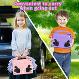 EIDERWOOD iPad Air 11" (2025 / 2024) Børne Tablet Cover m. Indbygget Ståfunktion - Lyserød