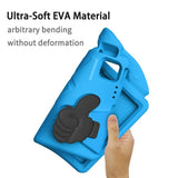 EIDERWOOD iPad Pro 11" (2025 - 2018) / Air (2022 / 2020) Børne Tablet Cover m. Indbygget Ståfunktion - Blå