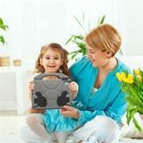 iPad 9.7" (2018 / 2017) / Air 2 / Air - EIDERWOOD Børne Cover m. Thumb Kickstand - Grå