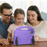 EIDERWOOD Xiaomi Redmi Pad 2 / SE / 6 / 5 / Lenovo Tab M11 / Samsung Galaxy Tab S10 FE / S9 FE / S9 / S8 / S7 Børne Cover m. Stå Funktion - Lilla