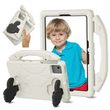 EIDERWOOD Xiaomi Redmi Pad 2 / SE / 6 / 5 / Lenovo Tab M11 / Samsung Galaxy Tab S10 FE / S9 FE / S9 / S8 / S7 Børne Cover m. Stå Funktion - Hvid