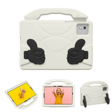 EIDERWOOD Xiaomi Redmi Pad 2 / SE / 6 / 5 / Lenovo Tab M11 / Samsung Galaxy Tab S10 FE / S9 FE / S9 / S8 / S7 Børne Cover m. Stå Funktion - Hvid