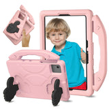 EIDERWOOD Xiaomi Redmi Pad 2 / SE / 6 / 5 / Lenovo Tab M11 / Samsung Galaxy Tab S10 FE / S9 FE / S9 / S8 / S7 Børne Cover m. Stå Funktion - Lyserød