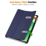 EIDERWOOD OnePlus Pad Lite - Kunstlæder Flip Cover m. Ståfunktion - Blå