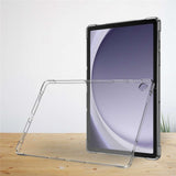 Samsung Galaxy Tab A11+ (Plus) EIDERWOOD Fleksibelt Plastik Tablet Cover - m. Skærmbeskyttelsesglas - Gennemsigtig