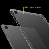 Samsung Galaxy Tab A11+ (Plus) EIDERWOOD Fleksibelt Plastik Tablet Cover - m. Skærmbeskyttelsesglas - Gennemsigtig