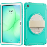 Samsung Galaxy Tab A11+ (Plus) EIDERWOOD Stødabsorberende Cover m. Roterbar Ståfunktion - Turkis