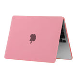 MacBook Air 13" M2/M3/M4 (2022-2025) Mat Plastik Bærbar Cover - Pink