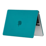MacBook Air 13" M2/M3/M4 (2022-2025) Mat Plastik Bærbar Cover - Grøn