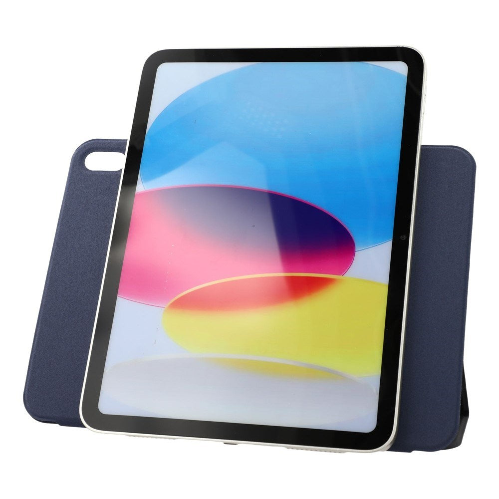 EIDERWOOD iPad 11" (2025) / iPad 10.9" (2024/2022) Magnetisk Tri-Fold Tablet Cover - Mørkeblå