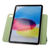 EIDERWOOD iPad 11" (2025) / iPad 10.9" (2024/2022) Magnetisk Tri-Fold Tablet Cover - Lysegrøn