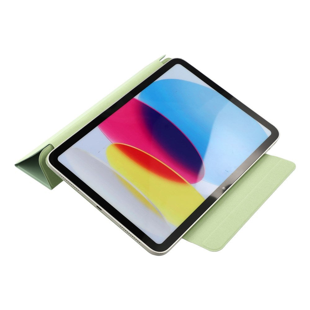EIDERWOOD iPad 11" (2025) / iPad 10.9" (2024/2022) Magnetisk Tri-Fold Tablet Cover - Lysegrøn