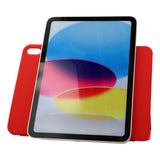 EIDERWOOD iPad 11" (2025) / iPad 10.9" (2024/2022) Magnetisk Tri-Fold Tablet Cover - Rød