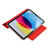 EIDERWOOD iPad 11" (2025) / iPad 10.9" (2024/2022) Magnetisk Tri-Fold Tablet Cover - Rød