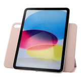 EIDERWOOD iPad 11" (2025) / iPad 10.9" (2024/2022) Magnetisk Tri-Fold Tablet Cover - Lyserød