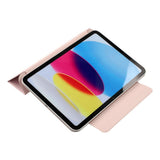 EIDERWOOD iPad 11" (2025) / iPad 10.9" (2024/2022) Magnetisk Tri-Fold Tablet Cover - Lyserød