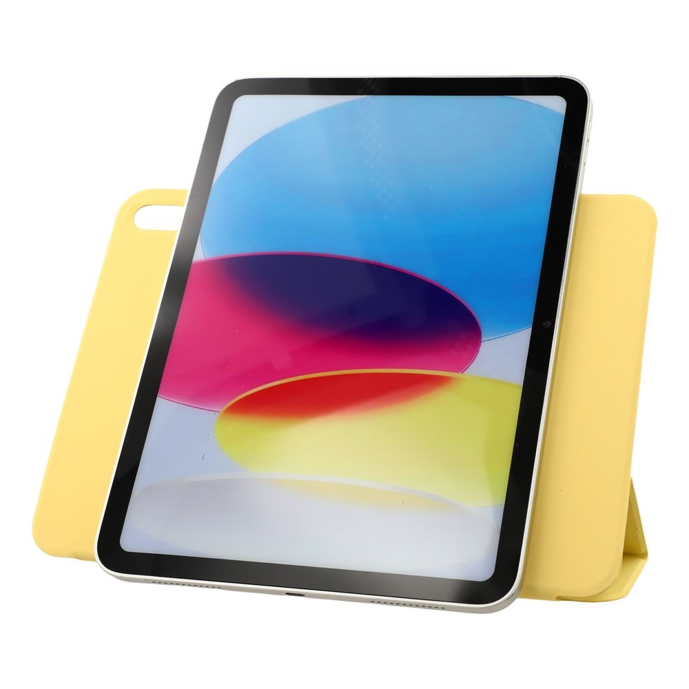 EIDERWOOD iPad 11" (2025) / iPad 10.9" (2024/2022) Magnetisk Tri-Fold Tablet Cover - Gul