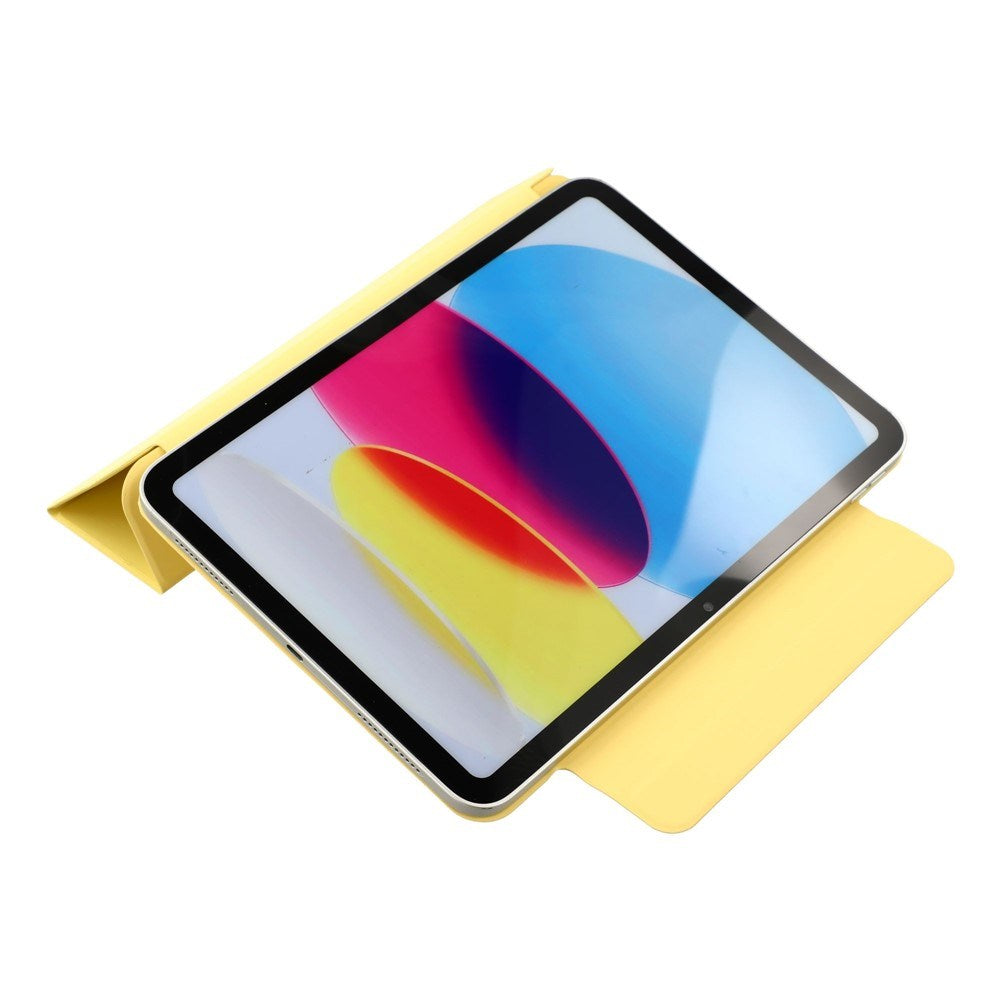 EIDERWOOD iPad 11" (2025) / iPad 10.9" (2024/2022) Magnetisk Tri-Fold Tablet Cover - Gul