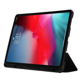 EIDERWOOD iPad Pro 11" (2022 / 2021 / 2020 / 2018) Tri-Fold Kunstlæder Flip Cover - Sort