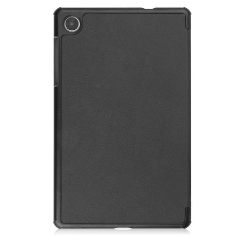 Lenovo Tab M8 (4. Gen.) - EIDERWOOD Tri-Fold Kunstlæder Flip Cover - Sort