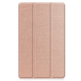 Lenovo Tab M8 (4. Gen.) - EIDERWOOD Tri-Fold Kunstlæder Flip Cover - Rose Gold
