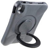 EIDERWOOD iPad 11" (2025) / 10.9" (2024 / 2022) Børne Cover m. Roterbar Ståfunktion - Grå / Sort