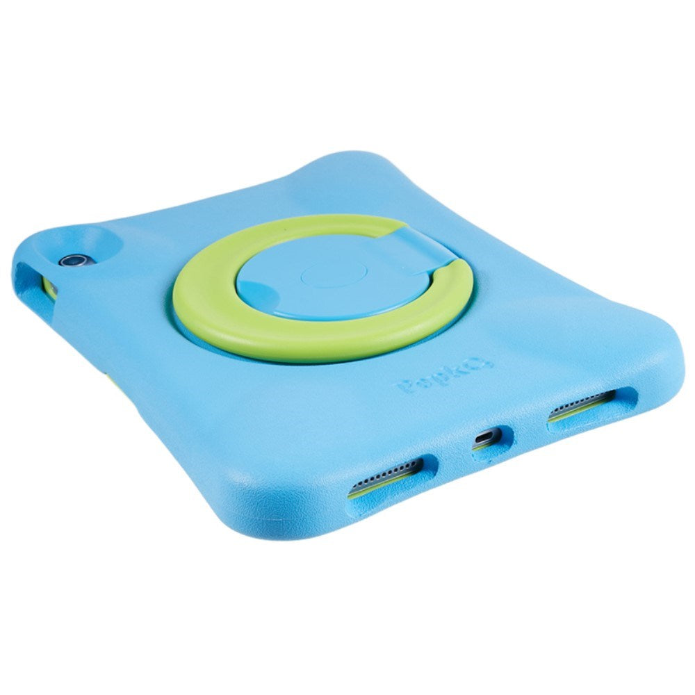 EIDERWOOD iPad 11" (2025) / 10.9" (2024 / 2022) Børne Cover m. Roterbar Ståfunktion - Blå / Grøn