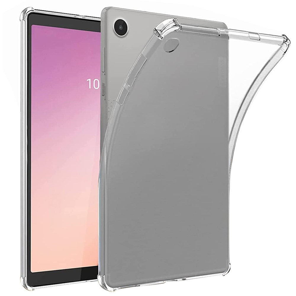 Lenovo Tab M8 (4. Gen.) Fleksibelt Plastik Cover - Indbyggede Stødabsorberende Hjørner - Gennemsigtig