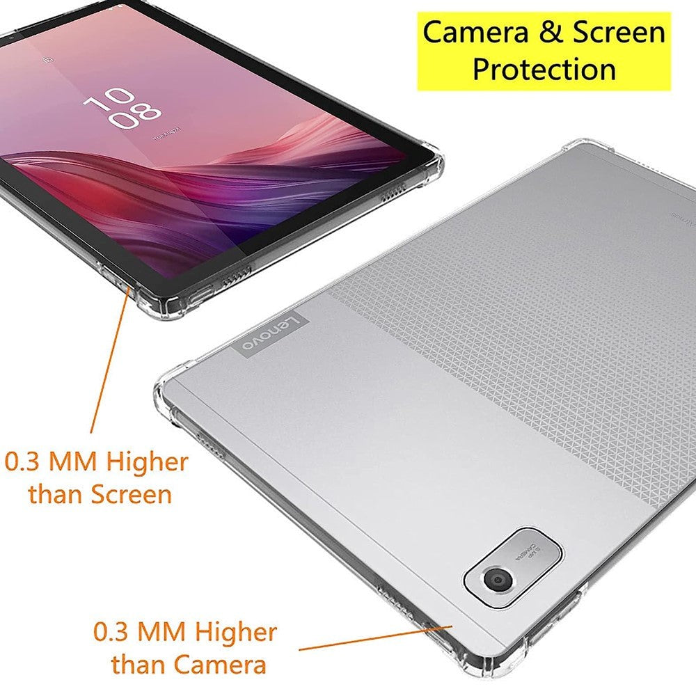 Lenovo Tab M9 Fleksibelt Plastik Tablet Cover - Gennemsigtig