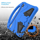 Samsung Galaxy Tab S9 / S8 / S7 - EIDERWOOD Børne Cover m. Håndtag & Ståfunktion - Blå