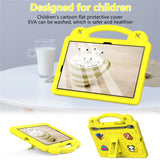 EIDERWOOD Samsung Galaxy Tab S11 / S10 Lite / S10 FE / S9 FE / S9 / S8 / S7 - Børne Cover m. Kickstand & Håndtag - Gul