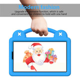 EIDERWOOD Samsung Galaxy Tab A11 / A9 Børnecover med Kickstand og Håndtag - Blå