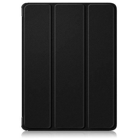 OnePlus Pad Go Tri-Fold Læder Tablet Cover m. Standerfunktion - Sort