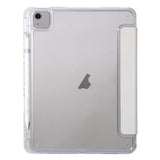 EIDERWOOD iPad Air 13" (2025 / 2024) Tri-Fold Kunst Læder Tablet Cover m. Apple Pencil Holder - Grå