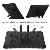 Samsung Galaxy Tab A11+ (Plus) / A9+ (Plus) EIDERWOOD Butterfly Børne Cover m. Skulderstrop & Ståfunktion - Sort