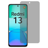 Xiaomi Redmi 13 (4G) / 13 (5G) - Hærdet Skærmbeskyttelsesglas - Privacy Funktion - Gennemsigtig