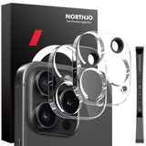 iPhone 16 Pro / 16 Pro Max NORTHJO Hærdet Kameralinsebeskyttelsesglas - 2 stk. - Gennemsigtig