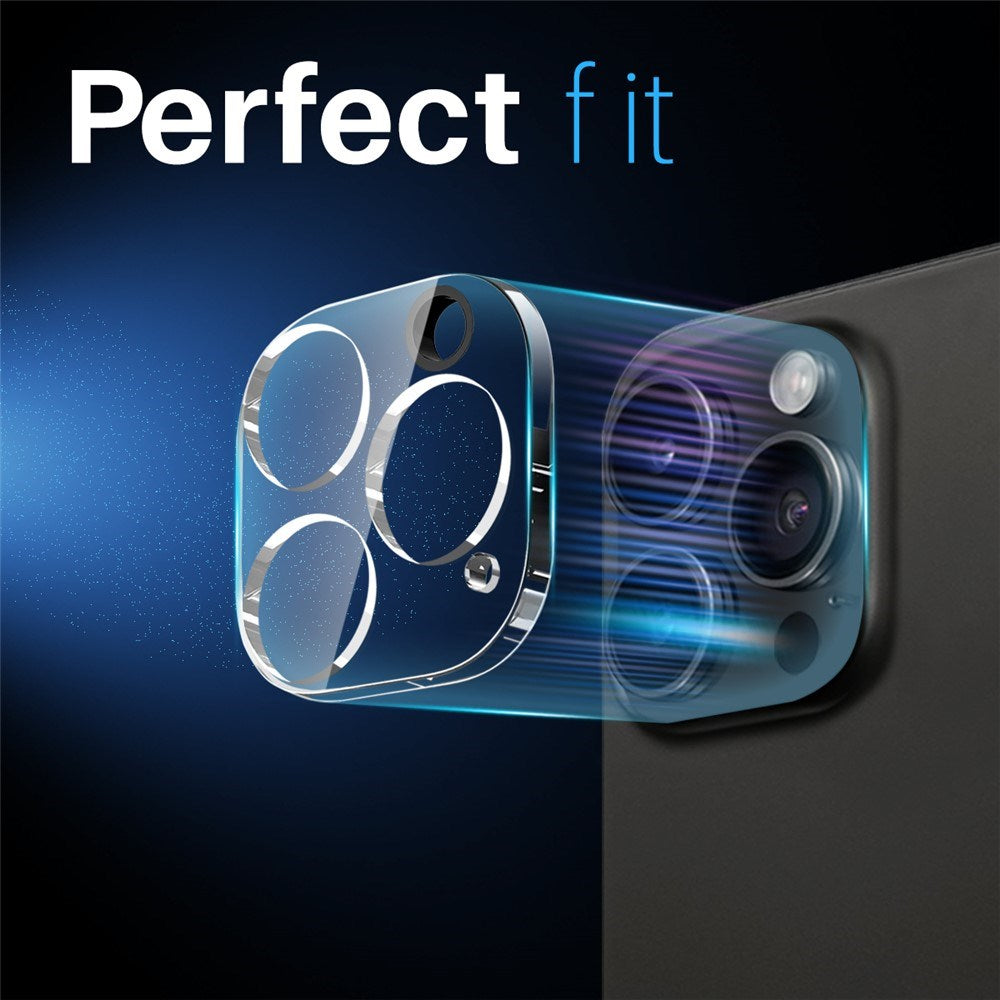 iPhone 16 Pro / 16 Pro Max NORTHJO Hærdet Kameralinsebeskyttelsesglas - 2 stk. - Gennemsigtig