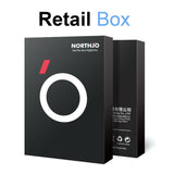 NORTHJO iPhone 16 / 16 Plus Beskyttelse til Kameralinse m. Pyntesten - Multi