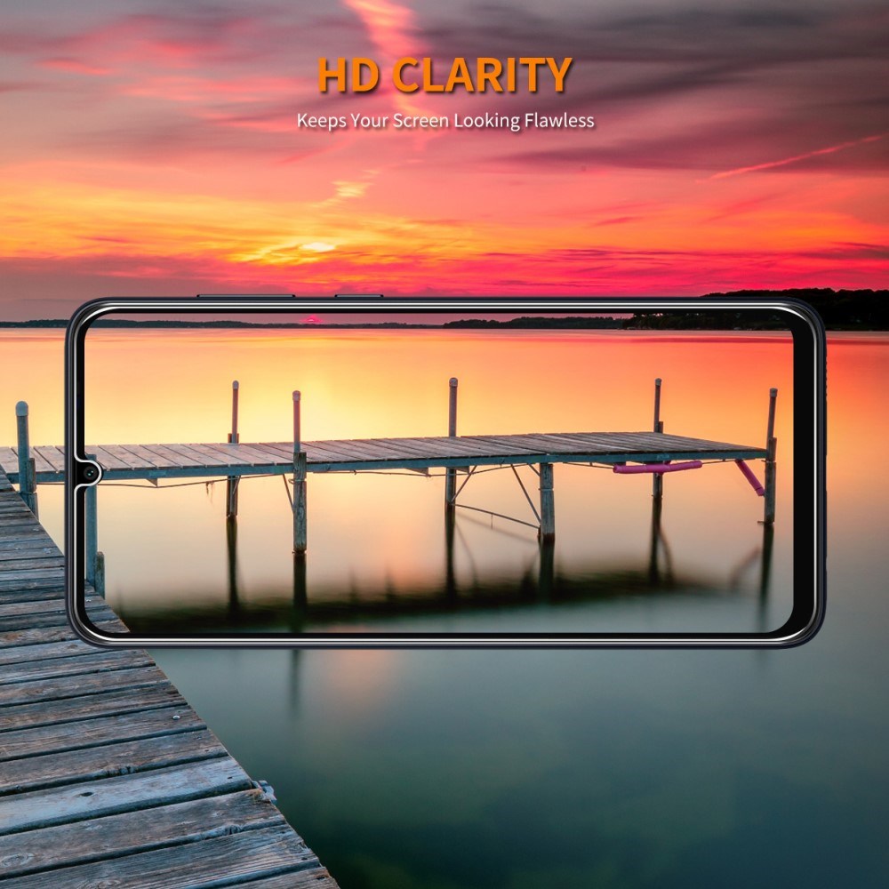 Xiaomi Redmi 14C Enkay Glas Skærmbeskyttelse - Full-Fit - Gennemsigtig