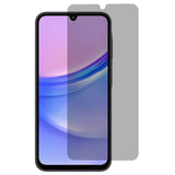 Samsung Galaxy A16 (4G/5G) Hærdet Skærmbeskyttelsesglas - Privacy Funktion - Full  Fit - Gennemsigtig