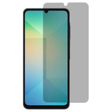 Samsung Galaxy A06 Hærdet Beskyttelsesglas- Privacy - Full Fit - Gennemsigtig